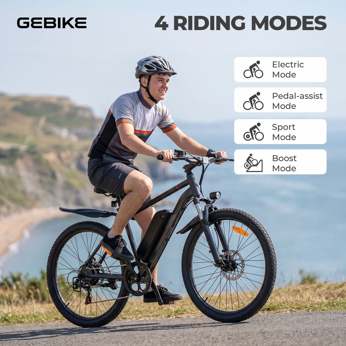 4 Versatile Riding Modes