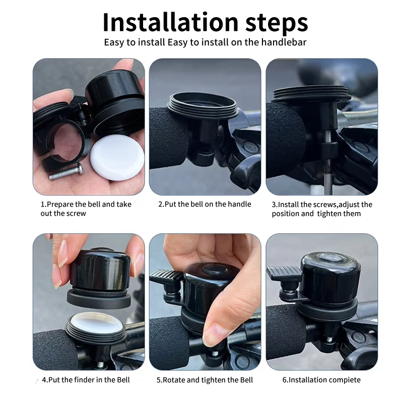 GEBIKE AirTag Bike Bell
