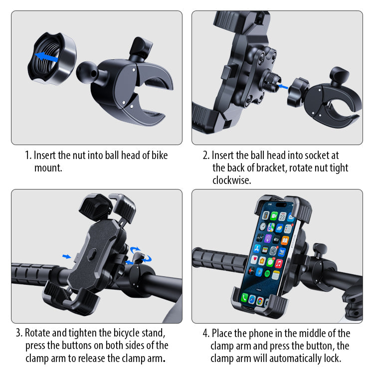 GEBIKE Global E-Bike Phone Holder