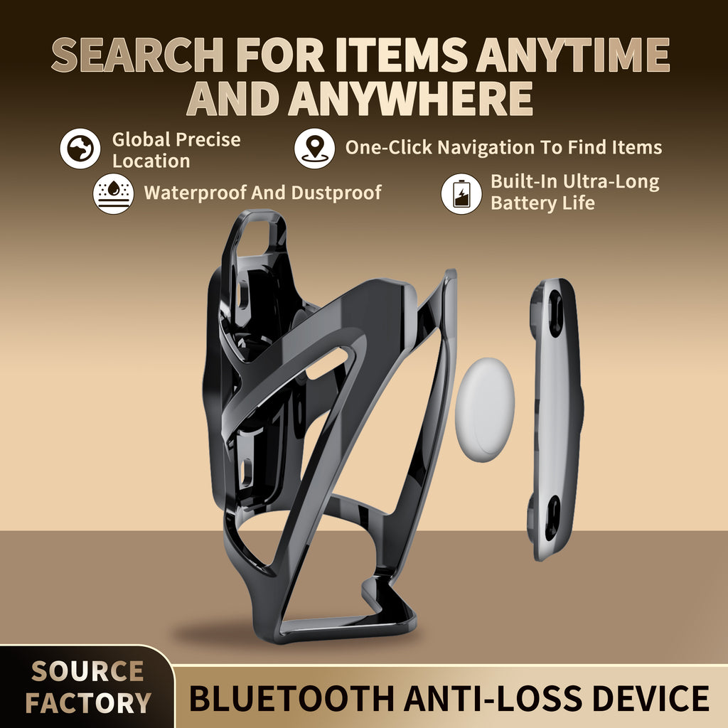 GEBIKE Smart Water Bottle Holder with Apple Find My Tracking